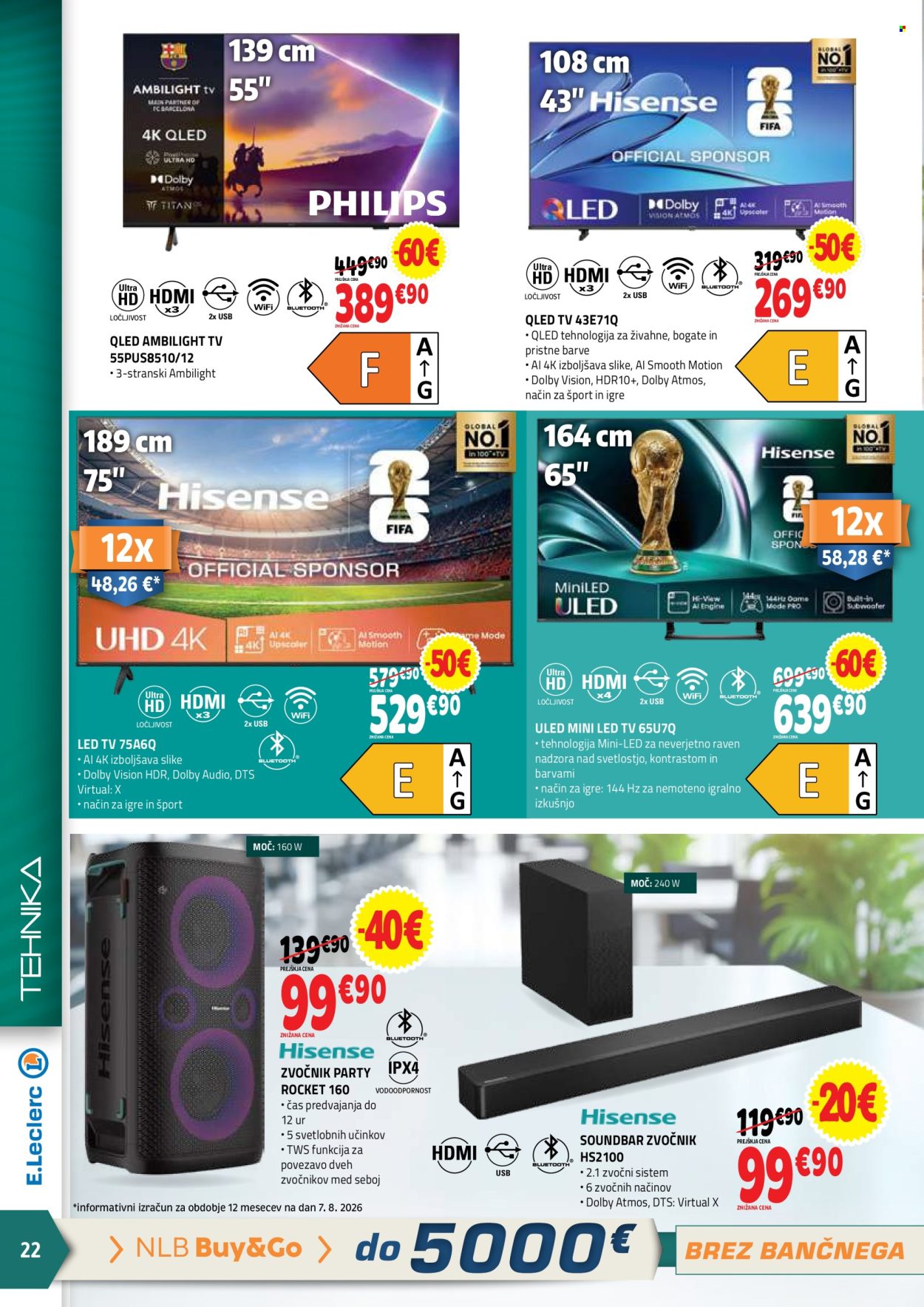 E.Leclerc katalog - 19.08.2026 - 29.08.2026. Stran 22