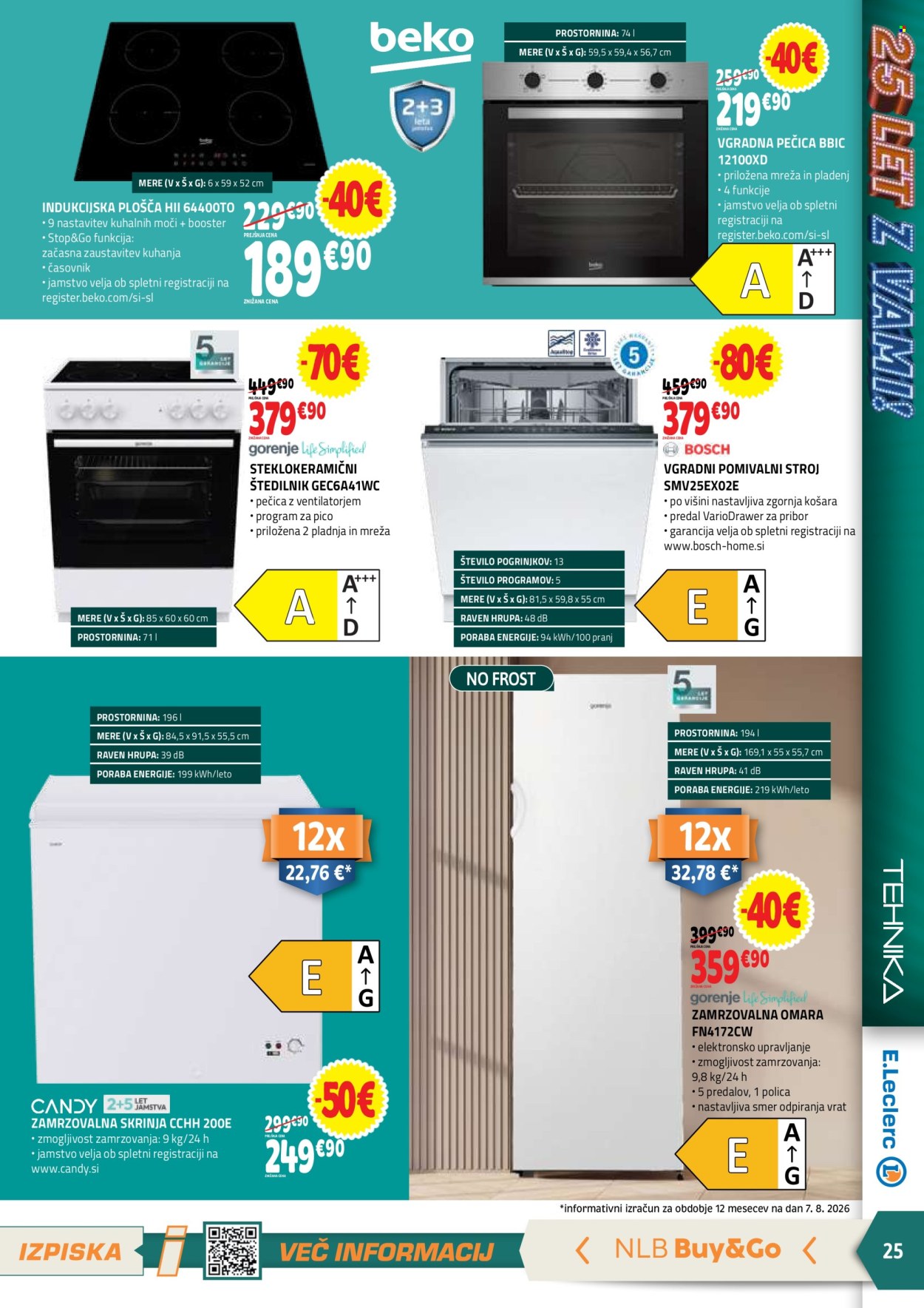 E.Leclerc katalog - 19.08.2026 - 29.08.2026. Stran 25