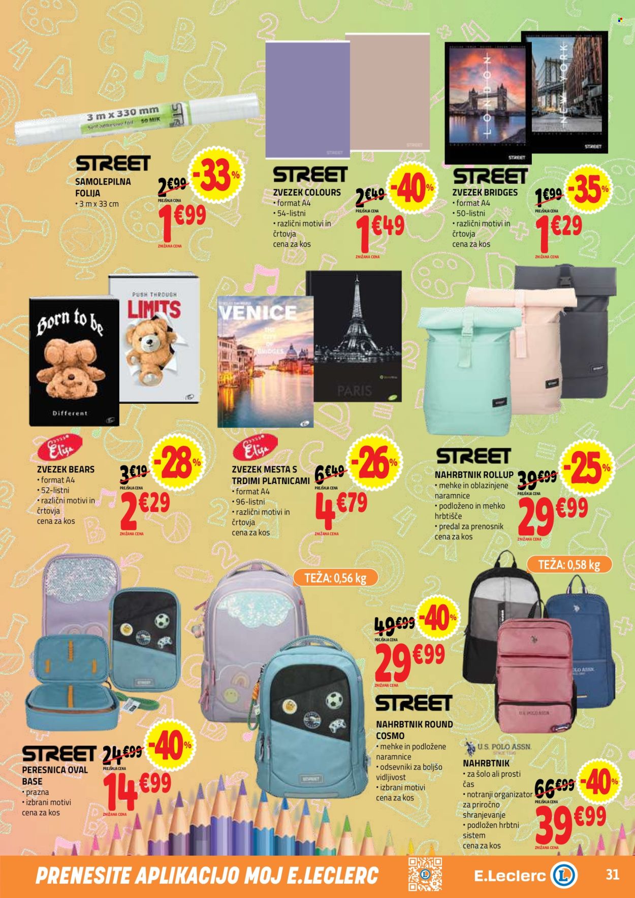 E.Leclerc katalog - 19.08.2026 - 29.08.2026. Stran 31