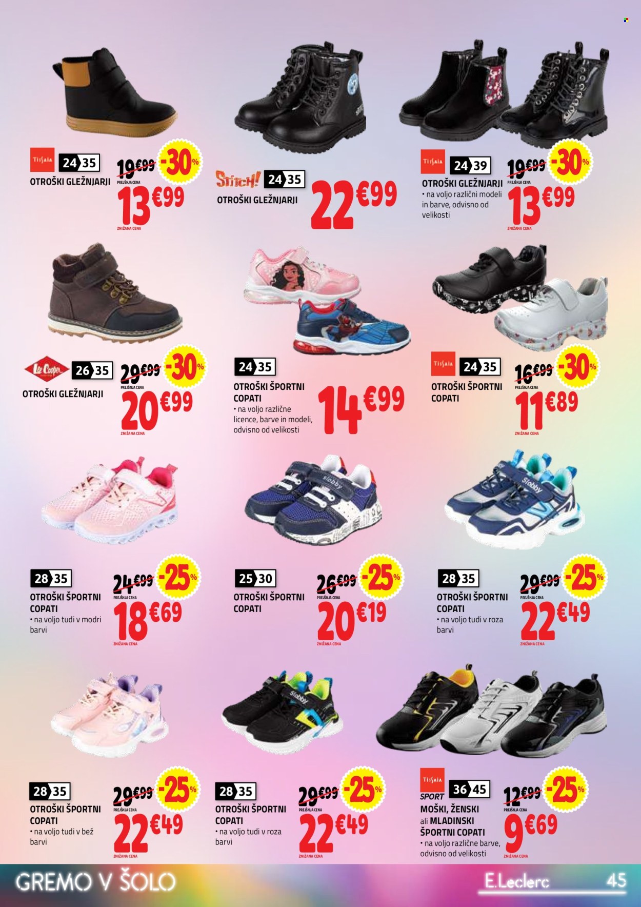 E.Leclerc katalog - 19.08.2026 - 29.08.2026. Stran 45