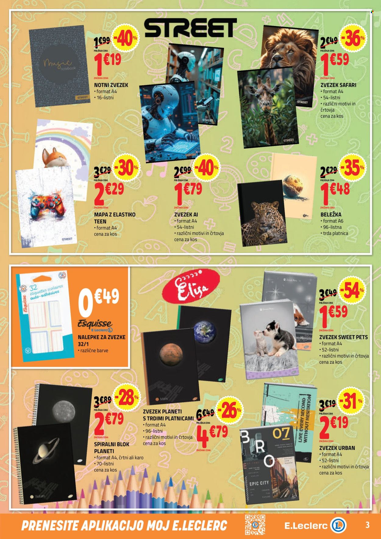 E.Leclerc katalog - 19.08.2026 - 29.08.2026. Stran 3