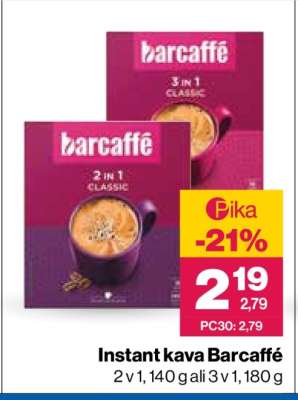 INSTANT KAVA BARCAFFE