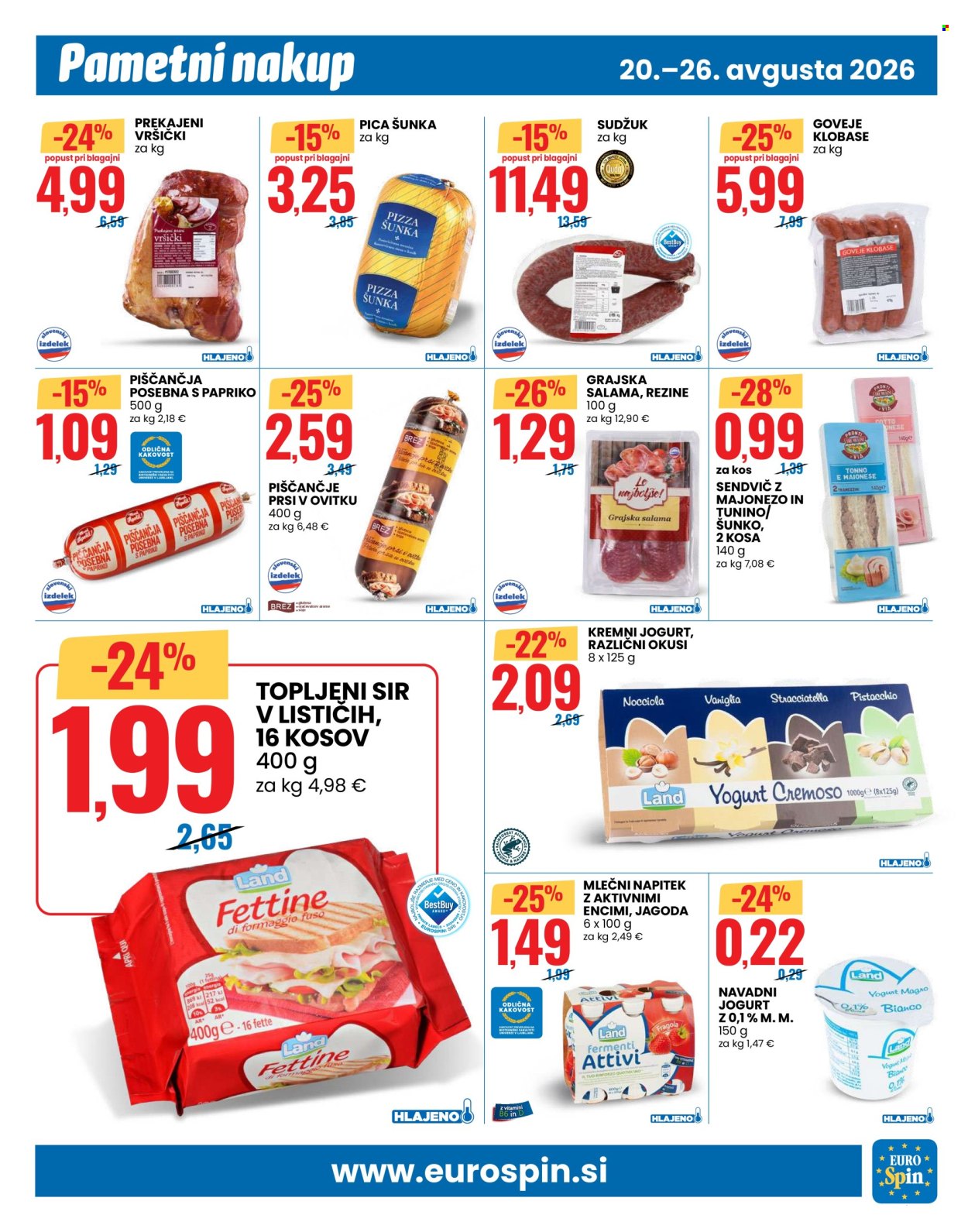 EuroSpin katalog - 20.08.2026 - 26.08.2026. Stran 7