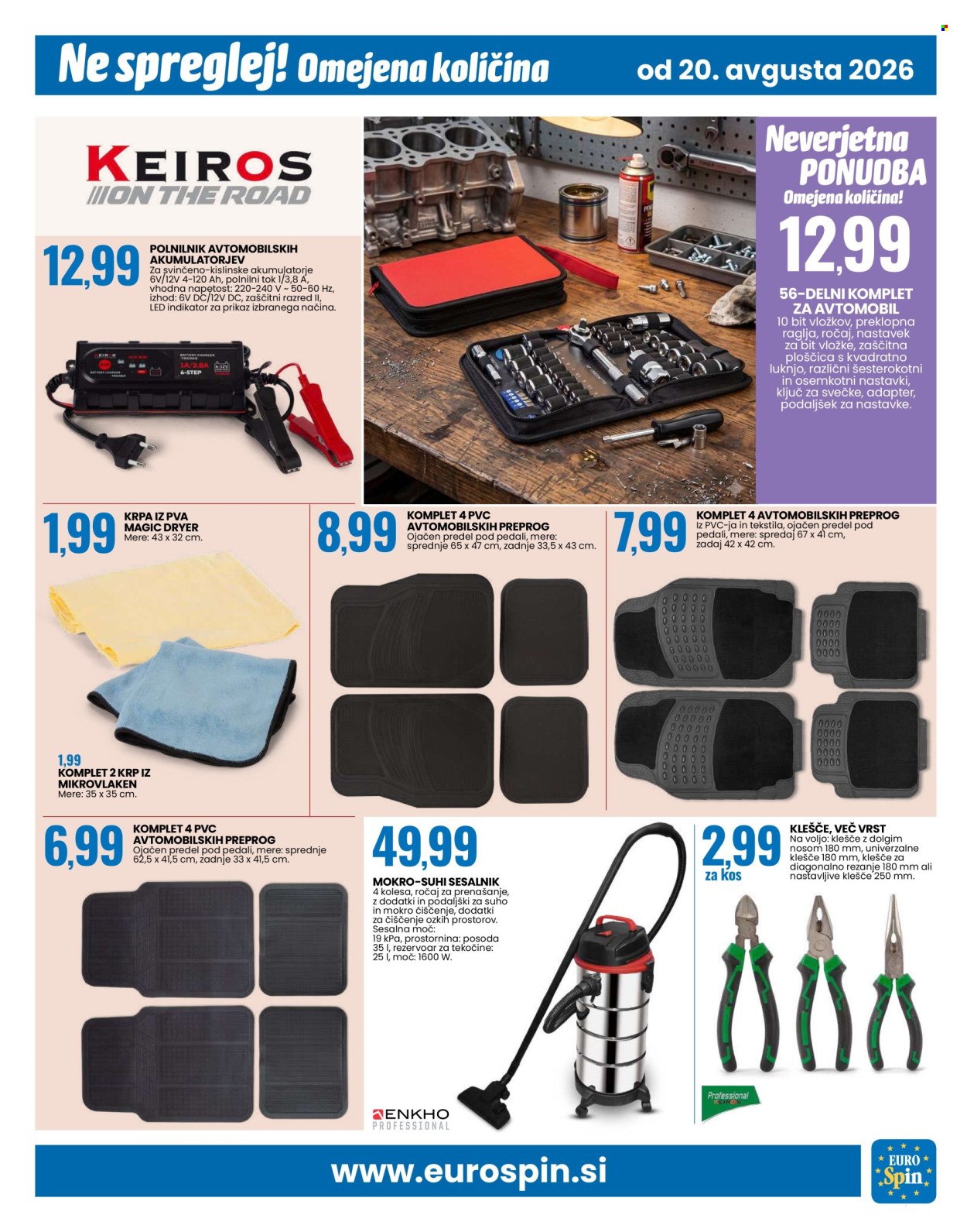 EuroSpin katalog - 20.08.2026 - 26.08.2026. Stran 15