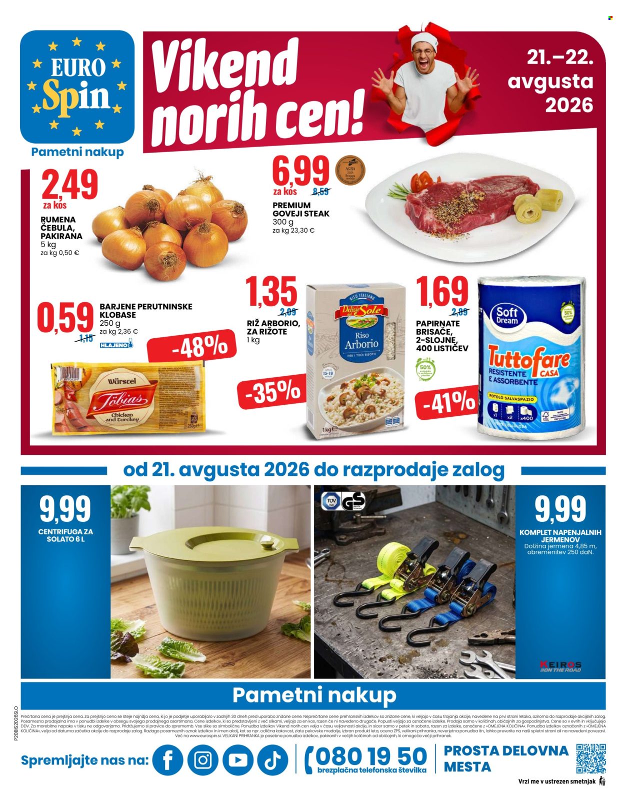 EuroSpin katalog - 20.08.2026 - 26.08.2026. Stran 16