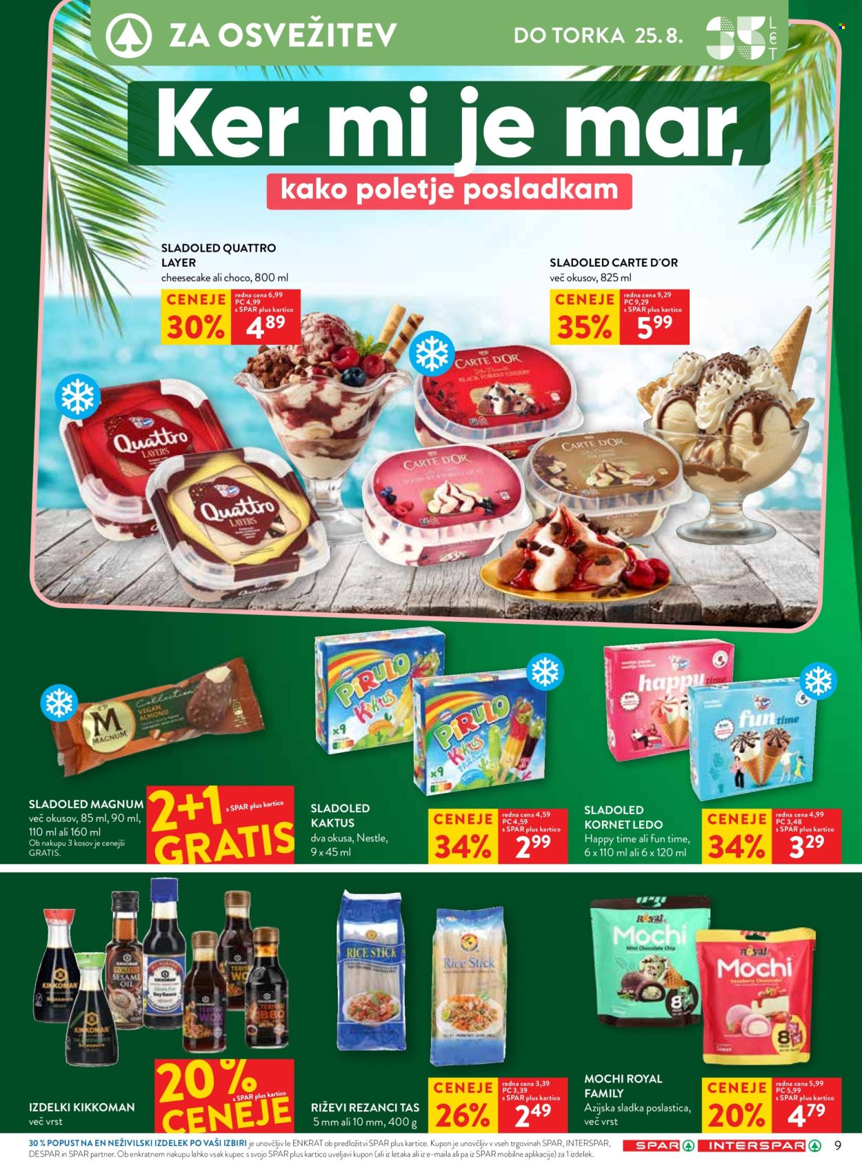 SPAR katalog - 19.08.2026 - 01.09.2026. Stran 17