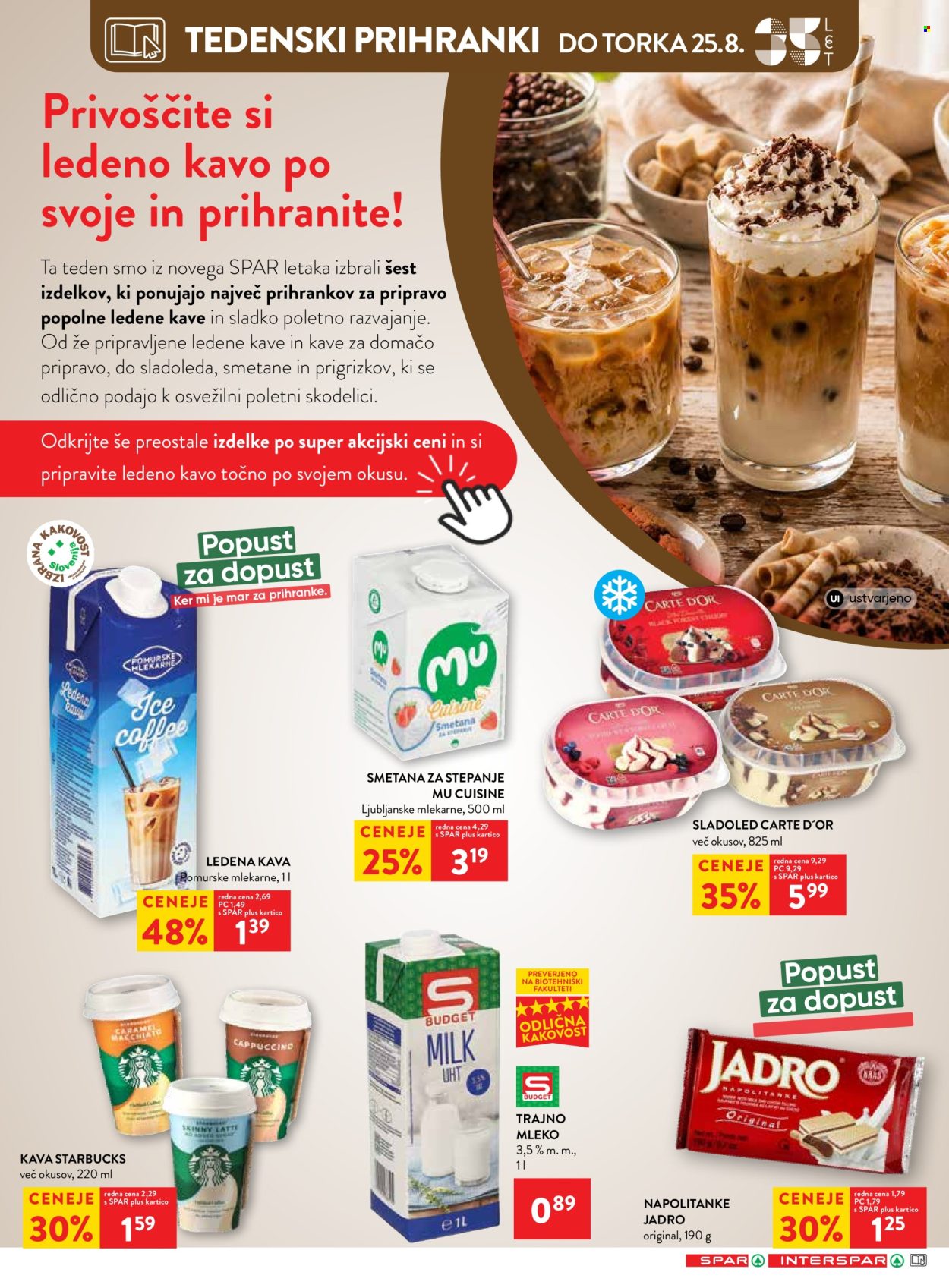SPAR katalog - 19.08.2026 - 01.09.2026. Stran 19