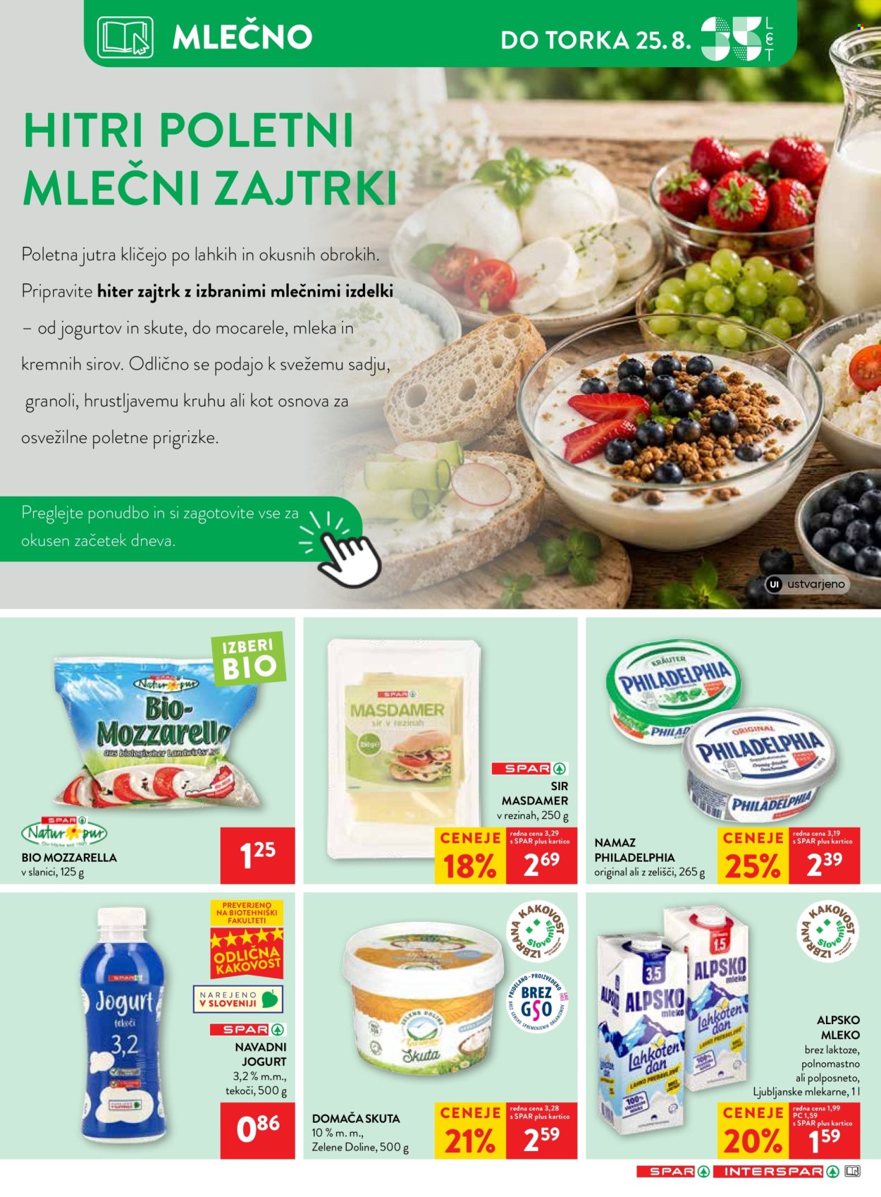 SPAR katalog - 19.08.2026 - 01.09.2026. Stran 22