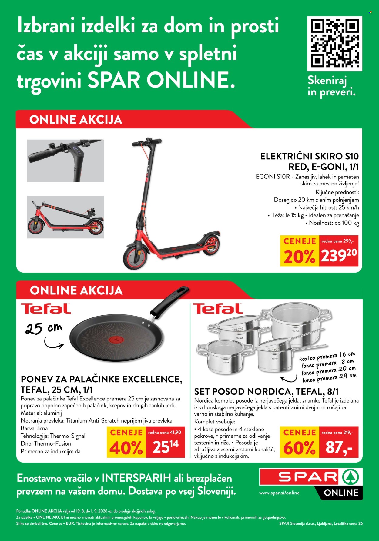 SPAR katalog - 19.08.2026 - 01.09.2026. Stran 1