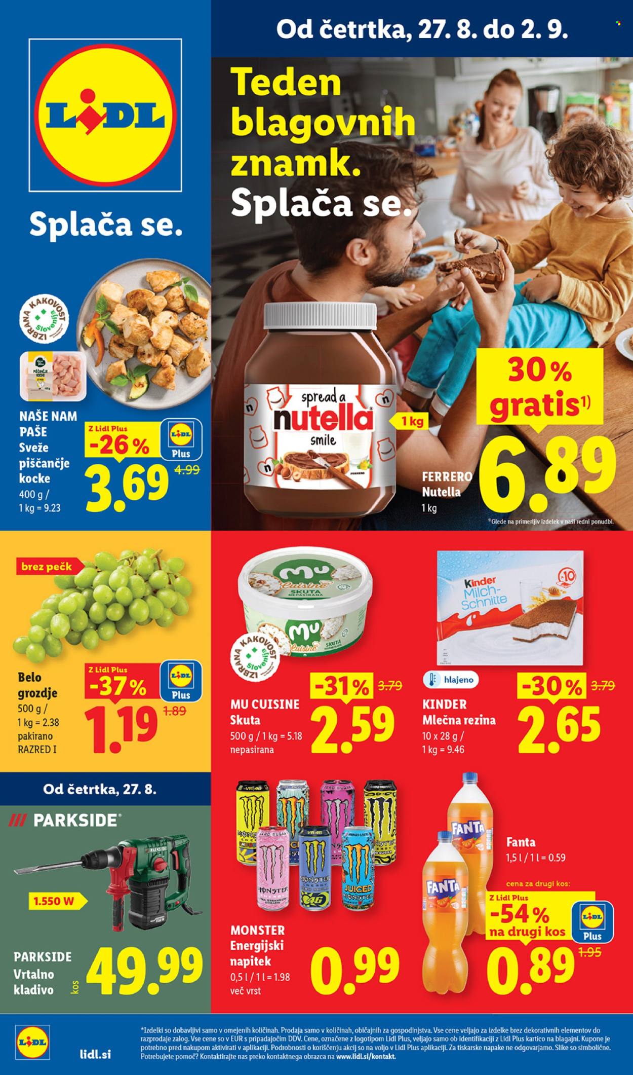 Lidl katalog - 27.08.2026 - 02.09.2026. Stran 1