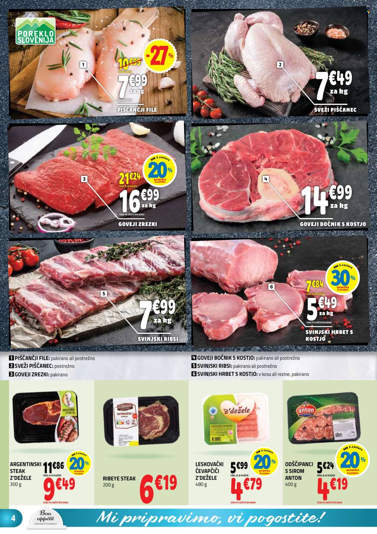 E.Leclerc katalog - 26.08.2026 - 05.09.2026. Stran 4