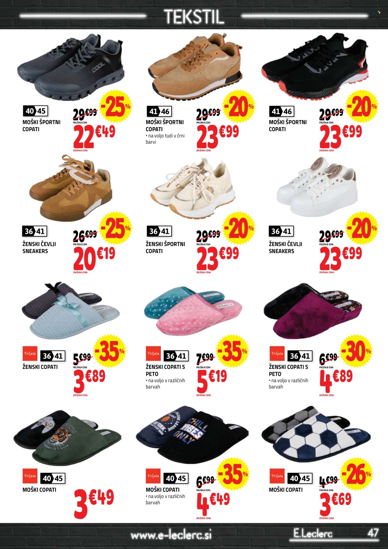 E.Leclerc katalog - 26.08.2026 - 05.09.2026. Stran 47