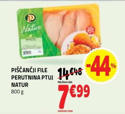 PIŠČANČJI FILE PERUTNINA PTUJ NATUR