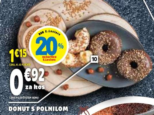 DONUT S POLNILOM