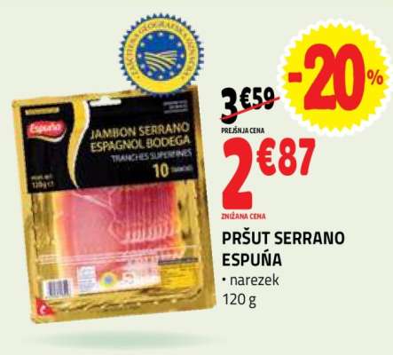 PRŠUT SERRANO ESPUÑA