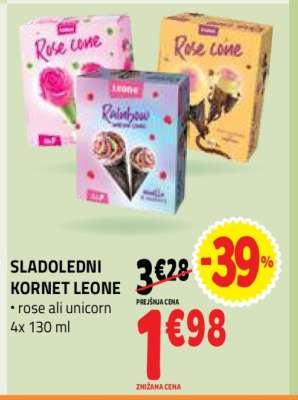 SLADOLEDNI KORNET LEONE