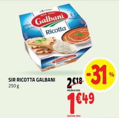 SIR RICOTTA GALBANI