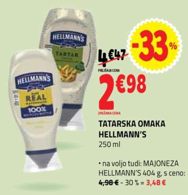 Tatarska omaka Hellmann's