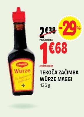 TEKOČA ZAČIMBA WURZE MAGGI