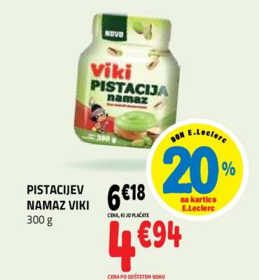 PISTACIJE NAMAZ VIKI