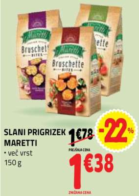 SLANI PRIGRIZEK MARETTI