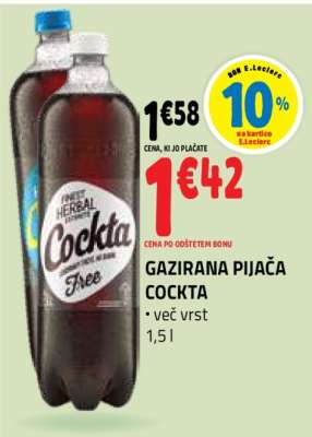 GAZIRANA PIJAČA COCKTA