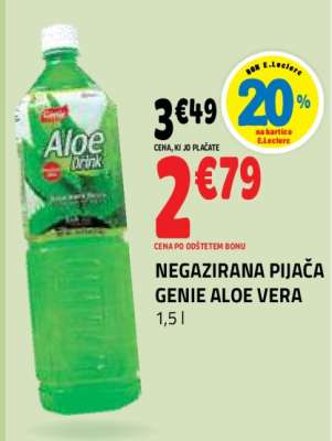 NEGAZIRANA PIJAČA GENIE ALOE VERA