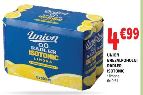 Union Brezalkoholni Radler Isotonic