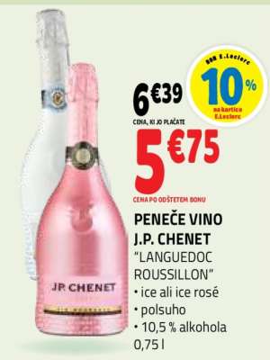 Peneče vino J.P. Chenet