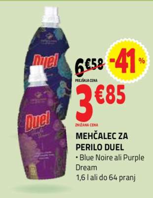 MEHČALEC ZA PERILO DUEL