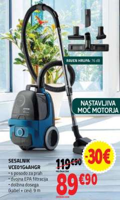 Sesalnik VCE01G4AHGR