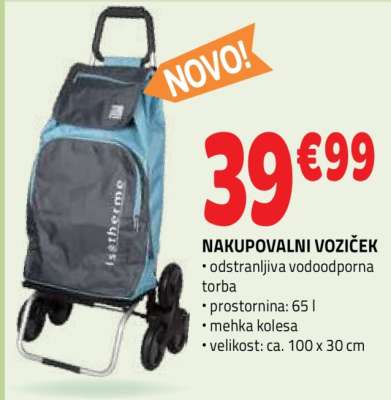 NAKUPOVALNI VOZIČEK
