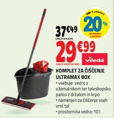 KOMPLET ZA ČIŠČENJE ULTRAMAX BOX