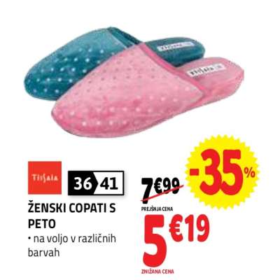 ŽENSKI COPATI S PETO