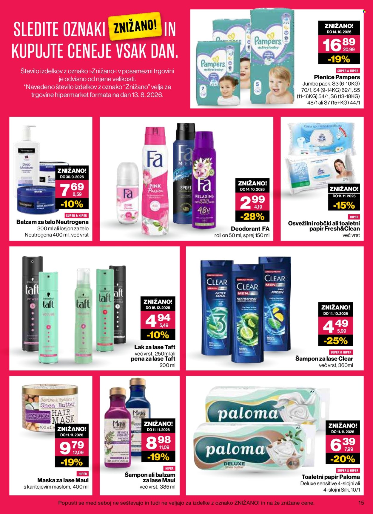 Mercator katalog - 26.08.2026 - 09.09.2026. Stran 15