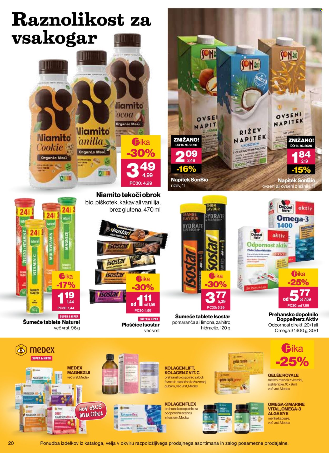 Mercator katalog - 26.08.2026 - 09.09.2026. Stran 20