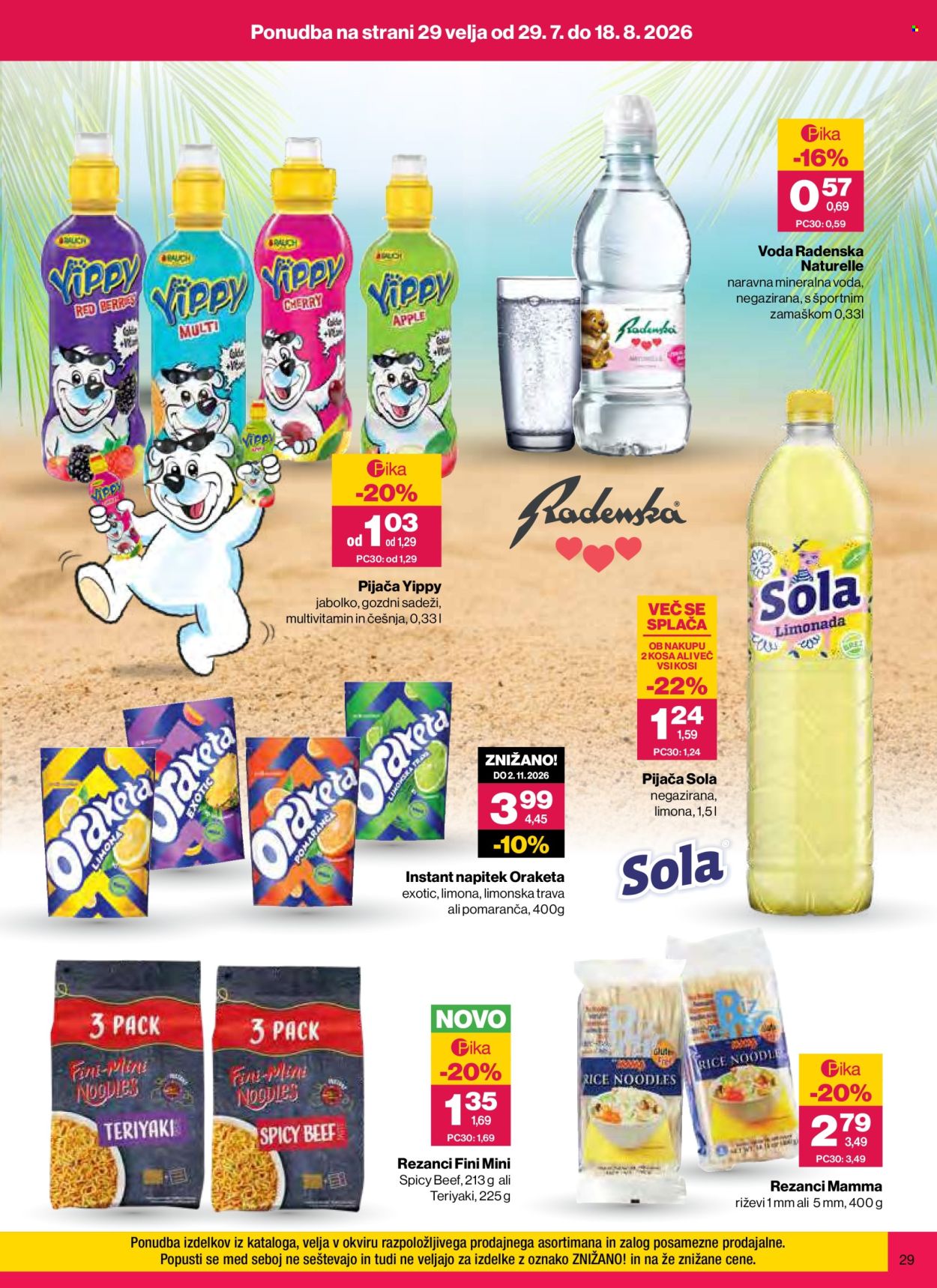 Mercator katalog - 29.07.2026 - 08.09.2026. Stran 29