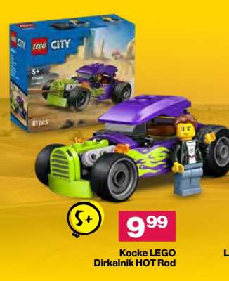 Kocke LEGO Dirkalnik HOT Rod