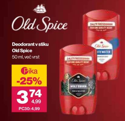 DEODORANT V STIKU OLD SPICE