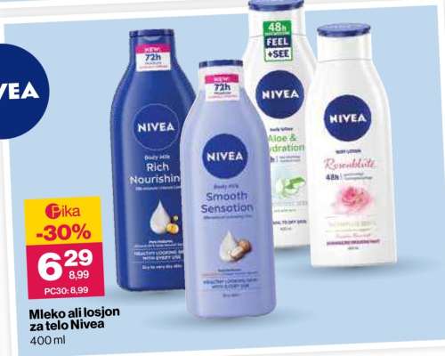 MLEKO ALI LOSJON ZA TELO NIVEA