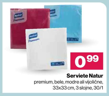 Serviete Natur