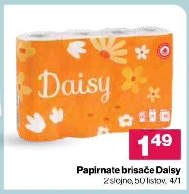 Papirnate brisače Daisy