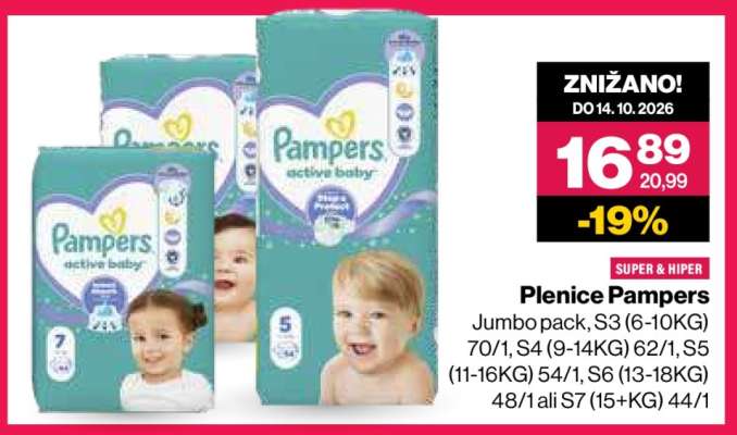 PLENICE PAMPERS