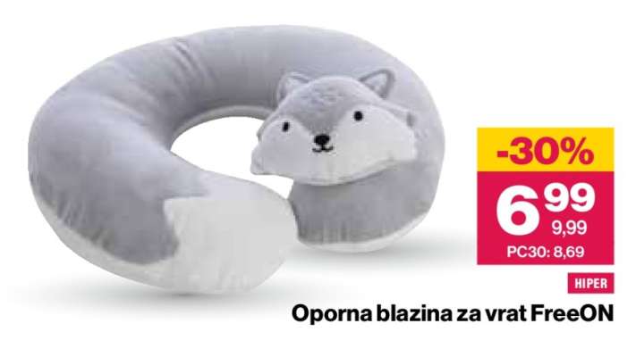 Oporna blazina za vrat FreeON