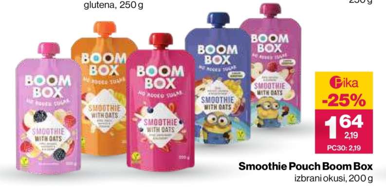 Smoothie Pouch Boom Box