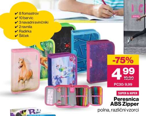 Peresnica Abs zipper