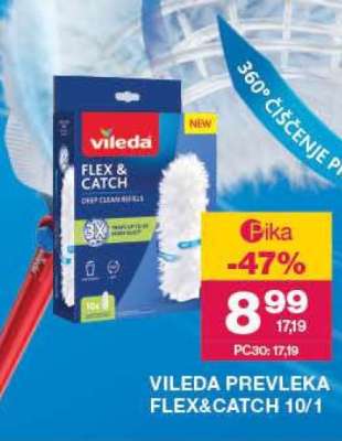 Vileda prevleka Flex&Catch 10/1