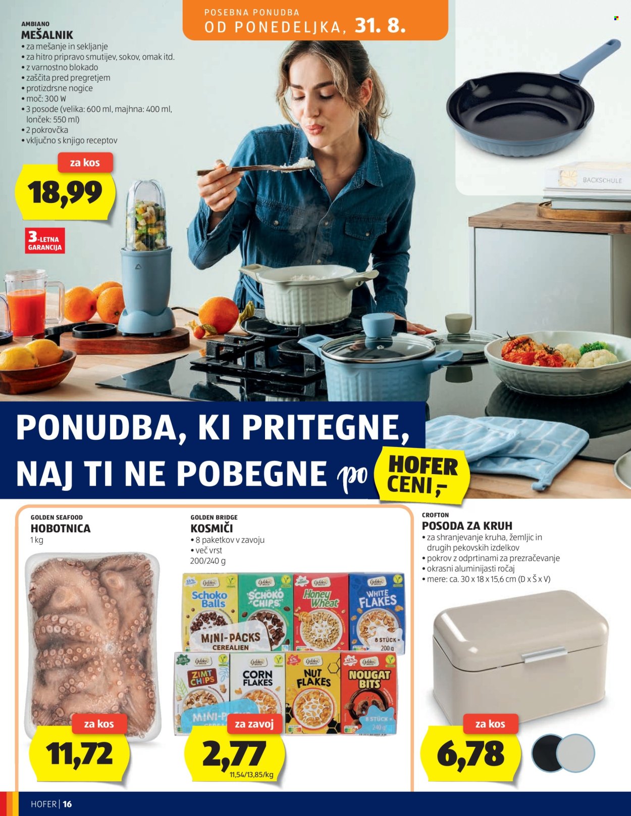 Hofer katalog - 26.08.2026 - 03.09.2026. Stran 16