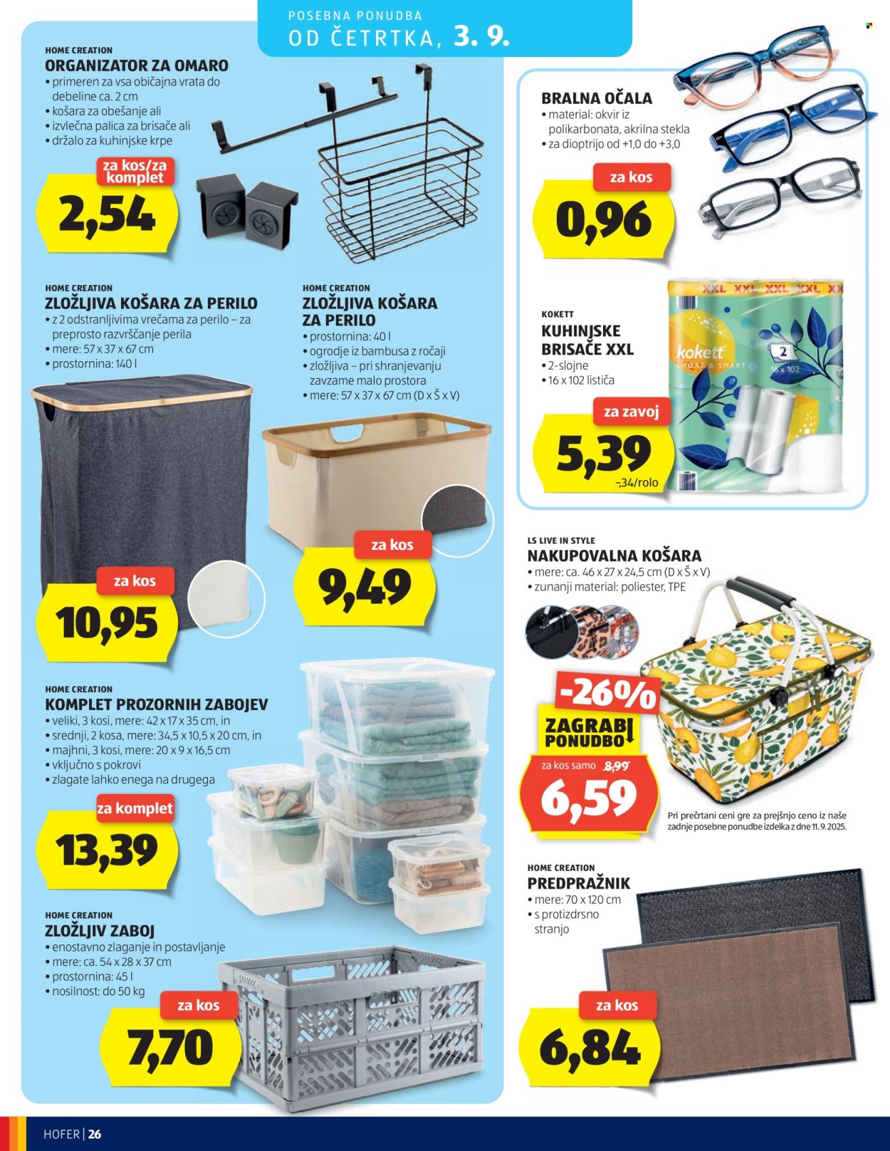 Hofer katalog - 26.08.2026 - 03.09.2026. Stran 26