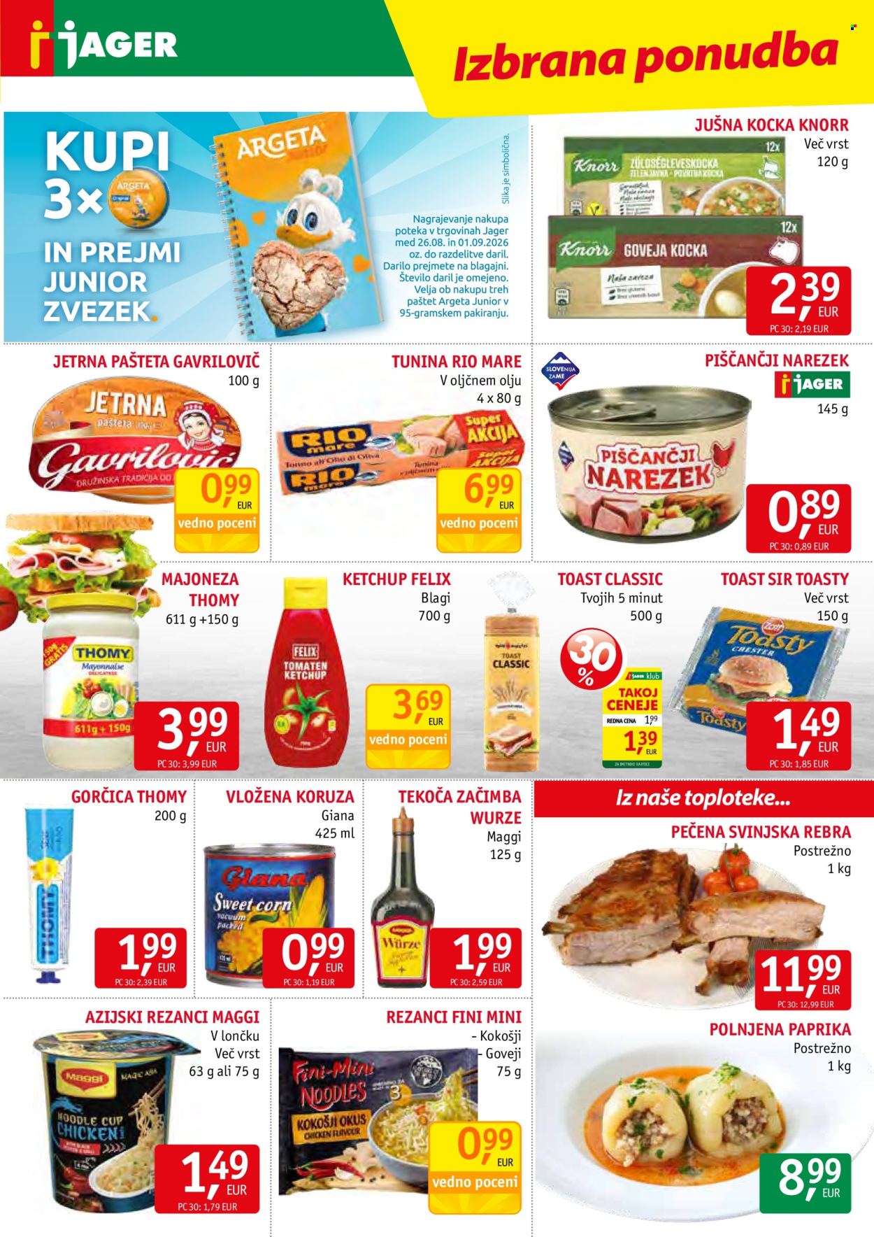 JAGER katalog - 26.08.2026 - 01.09.2026. Stran 9